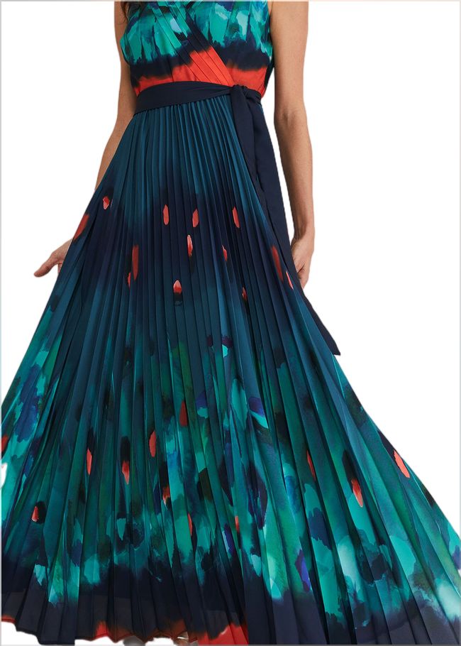  Adriana Print Maxi Dress Malachite/Multi 221091366