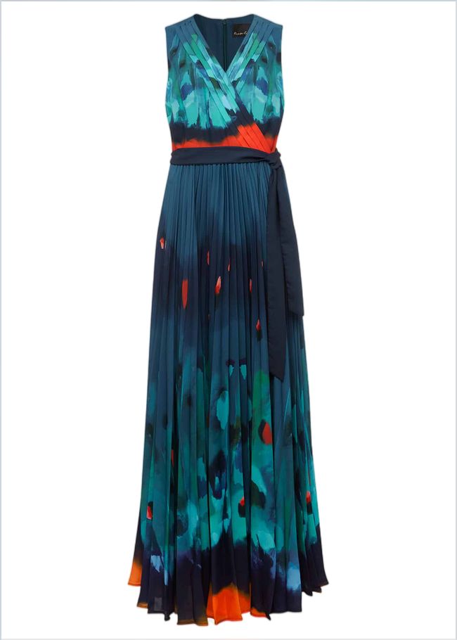  Adriana Print Maxi Dress Malachite/Multi 221091366