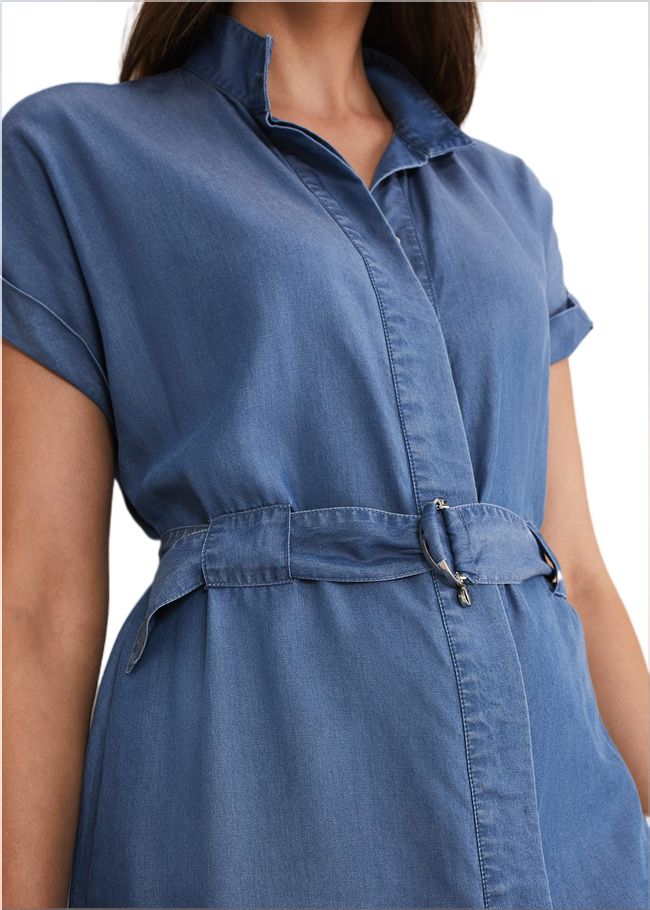  Tilda Chambray Dress Chambray 221110027