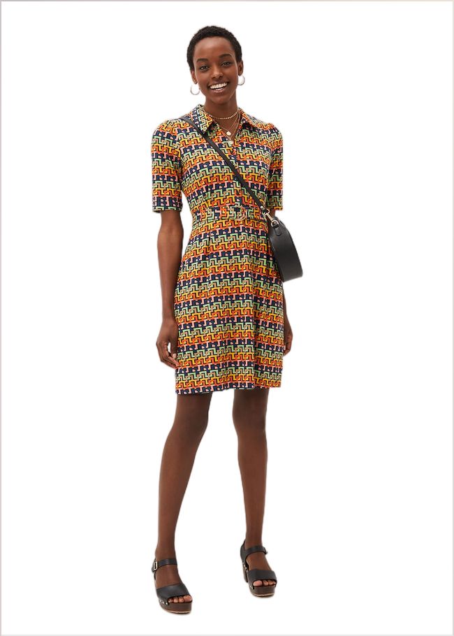  Milano Geo Dress Multi-Coloured 221115000