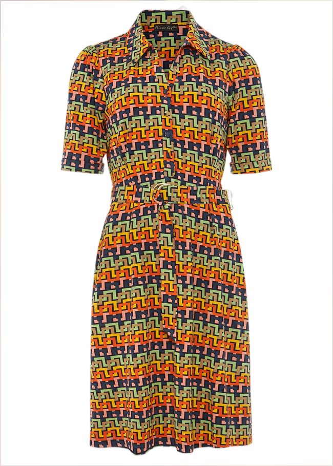  Milano Geo Dress Multi-Coloured 221115000