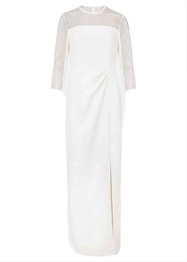  Belle Embellished Maxi Dress Ivory 221142106