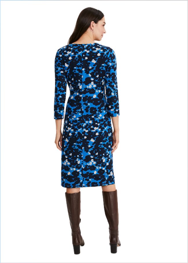  Niya Floral Midi Dress Blue Multi 221162570