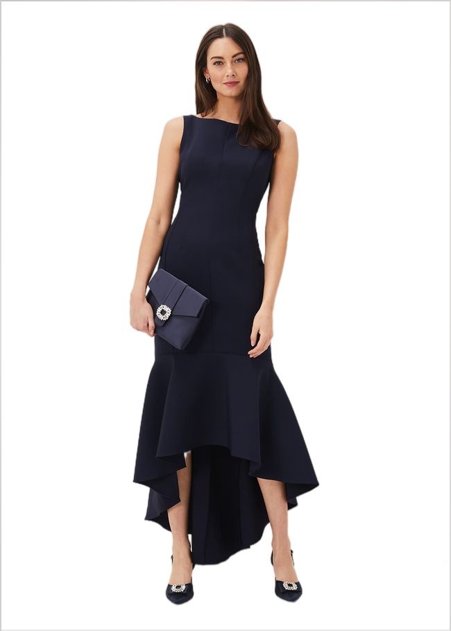  Leela Maxi Dress Navy 221164351