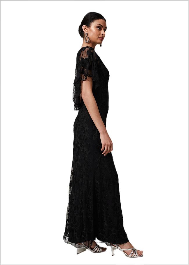  Noelle Tapework Maxi Black 221165050