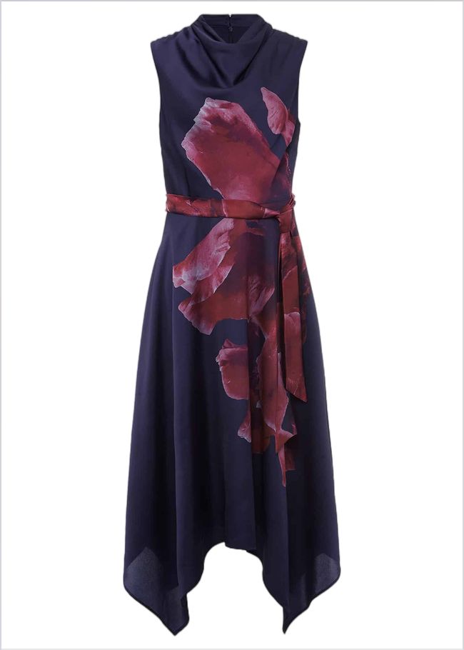  Alayna Floral Midi Dress Navy/Multi 221177493