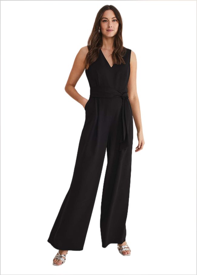  Reina Jumpsuit Black 221199050