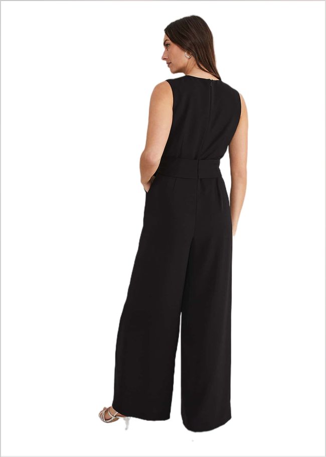  Reina Jumpsuit Black 221199050