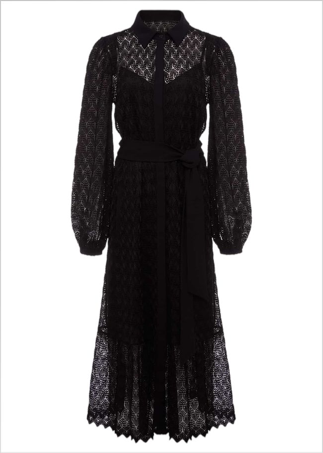  Leila Lace Dress Black 221201050