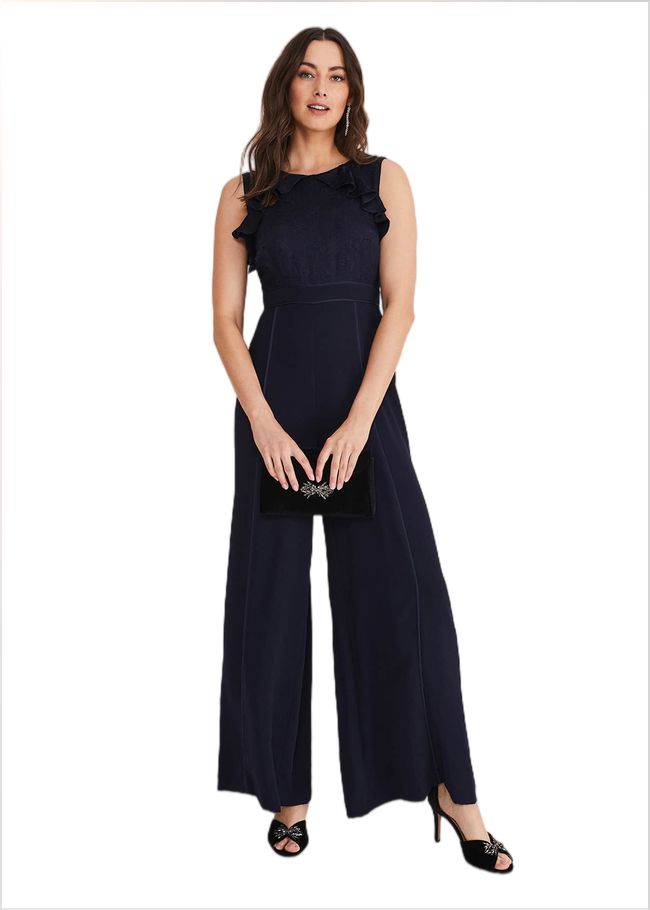  Atlanta Burnout Jumpsuit Navy 221205351