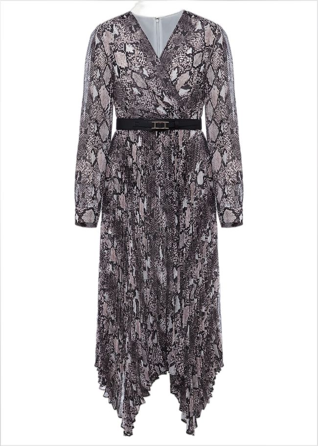  Dani Animal Print Dress Black/Multi 221208492