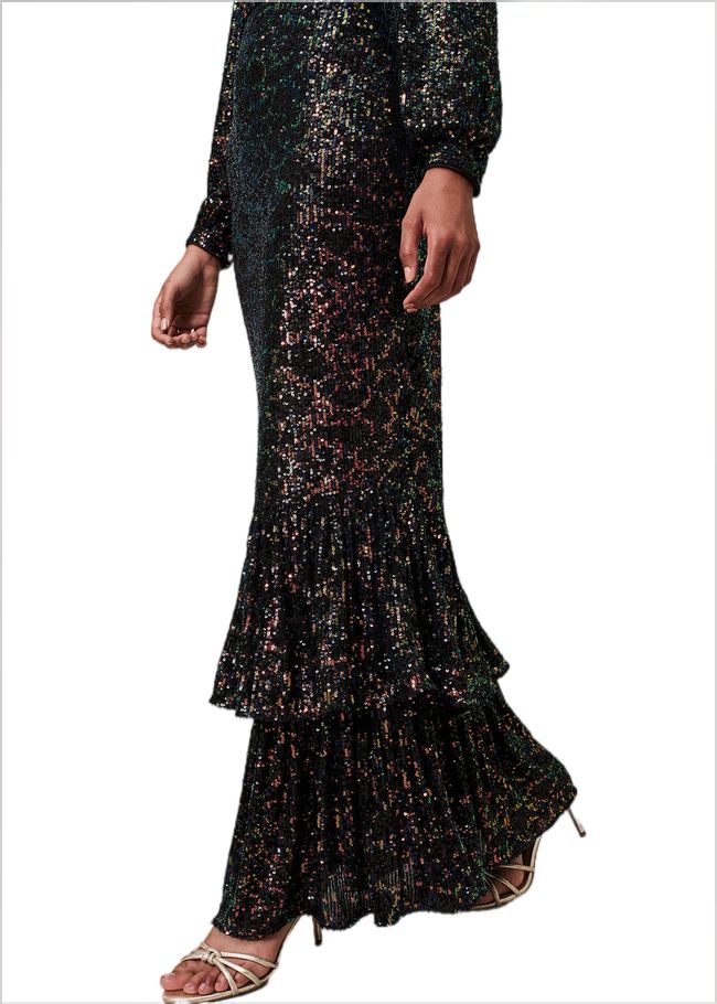  Celeste Sequin Maxi Dress Multi-Coloured 221237000