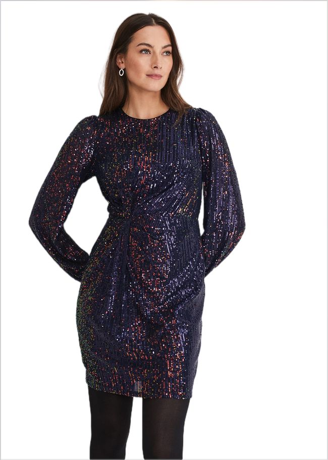  Orianne Sequin Dress Multi-Coloured 221248000