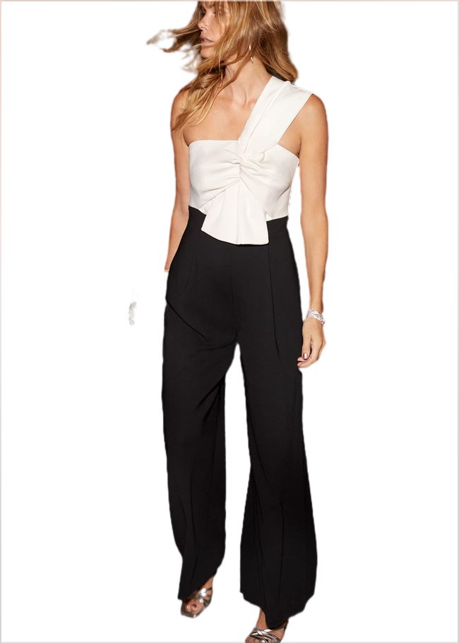  Amethyst Bandeau Jumpsuit Oyster/Black 221294013