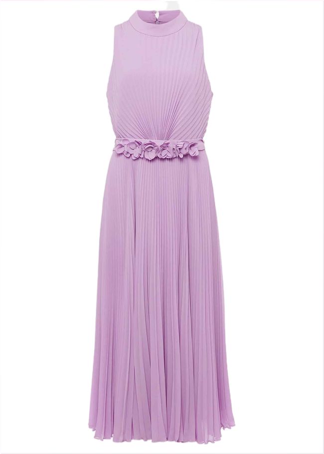  Simara Pleated Midi Dress Crocus 221317724