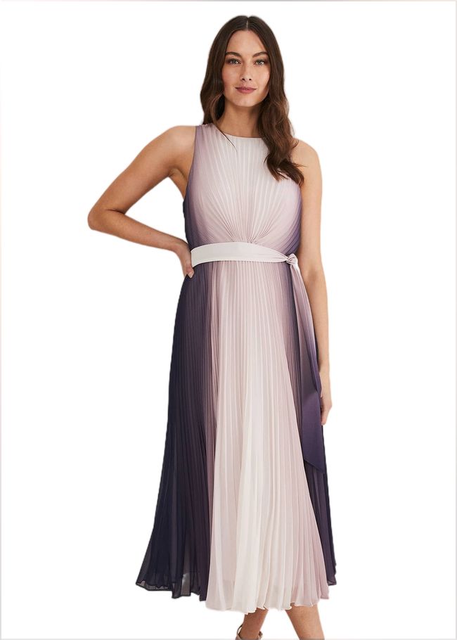  Simara Ombre Dress Latte/Navy 221327783