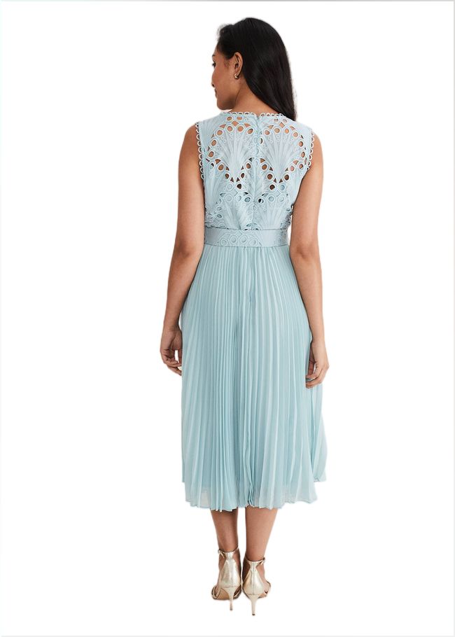  Petite Amora Lace Bodice Dress Peppermint 221342985