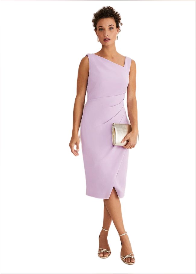  Emmie Asymmetric Hem Dress Crocus 221381724