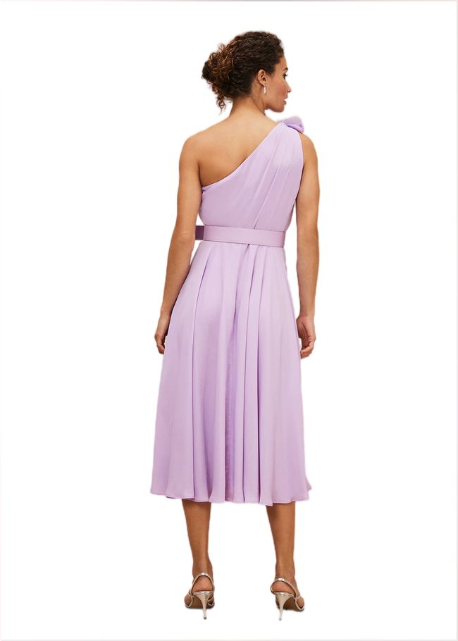  Kiki One Shoulder Midi Dress Crocus 221402724