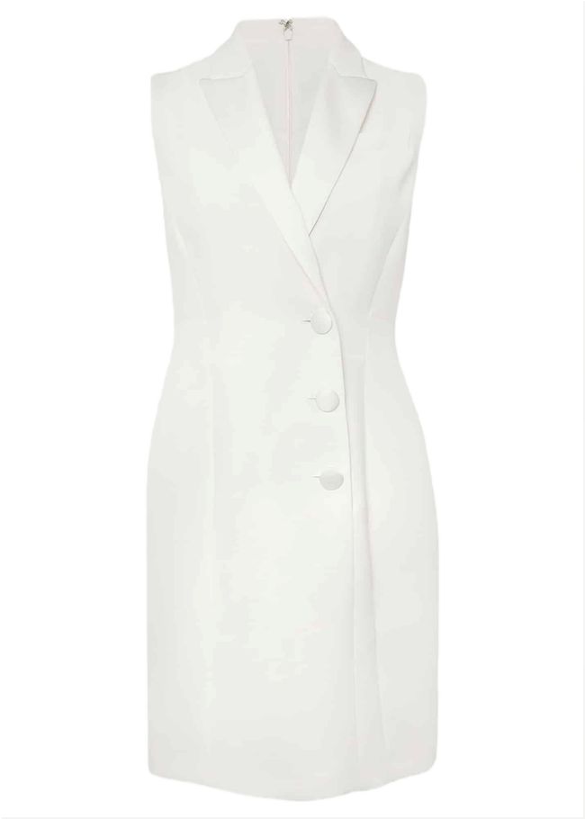  Lolicia Sleeveless Tux Dress White 221424055