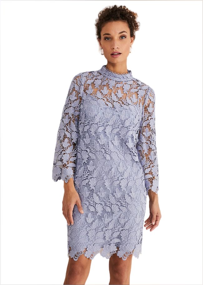  Verity Floral Lace Dress Cornflower 221428853