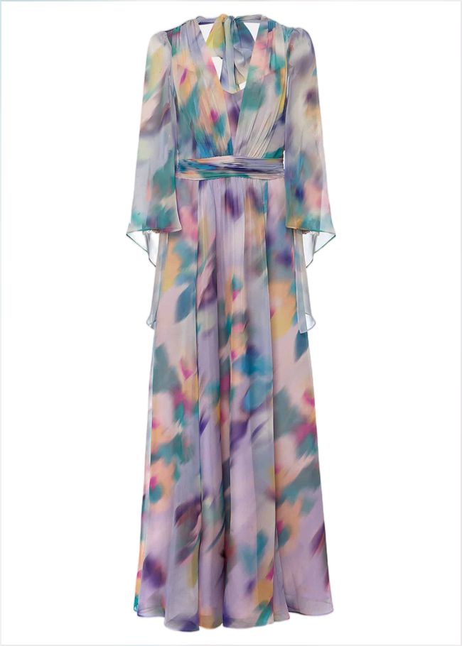  Selene Printed Maxi Dress Multi-Coloured 221433000