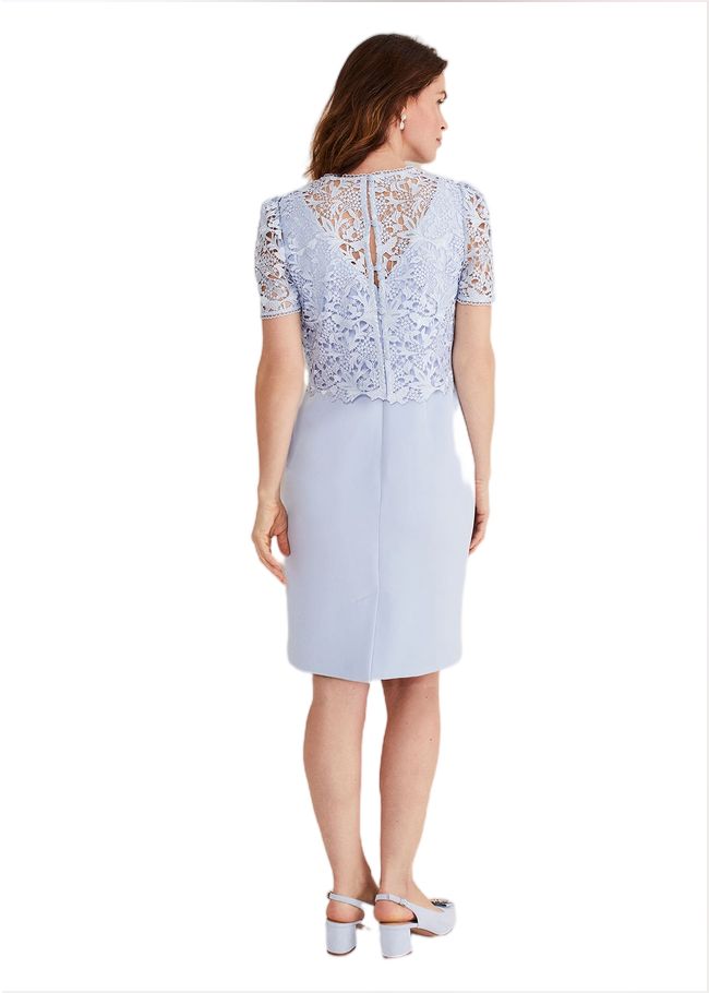  Isabella Lace Midi Dress Light Cornflower 221441396