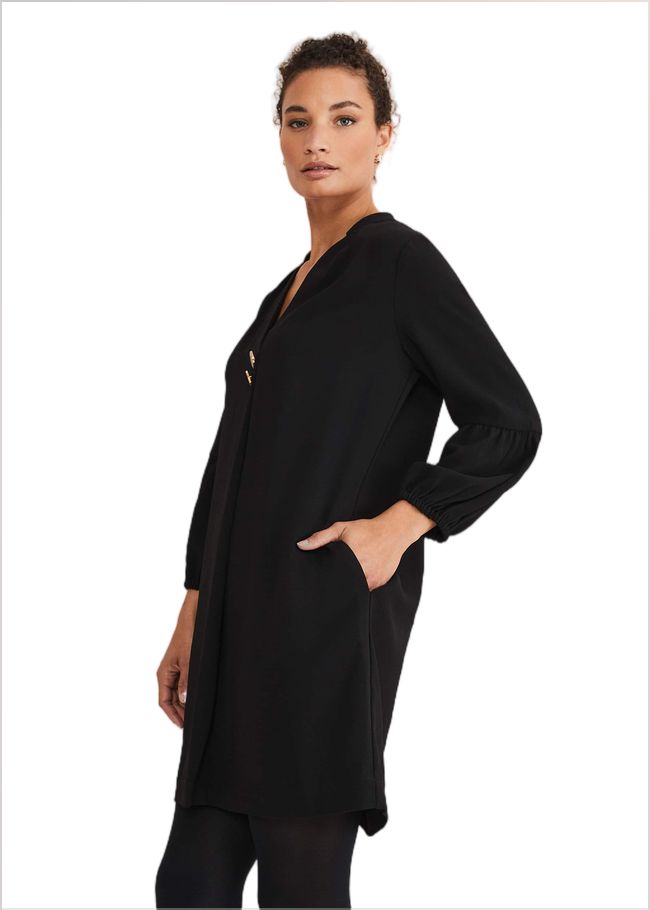  Charlotte Tunic Dress Black 221448050