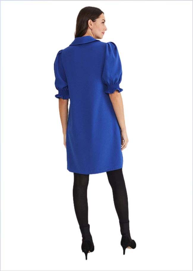  Candice Blue Zip Mini Dress Blue 221450408