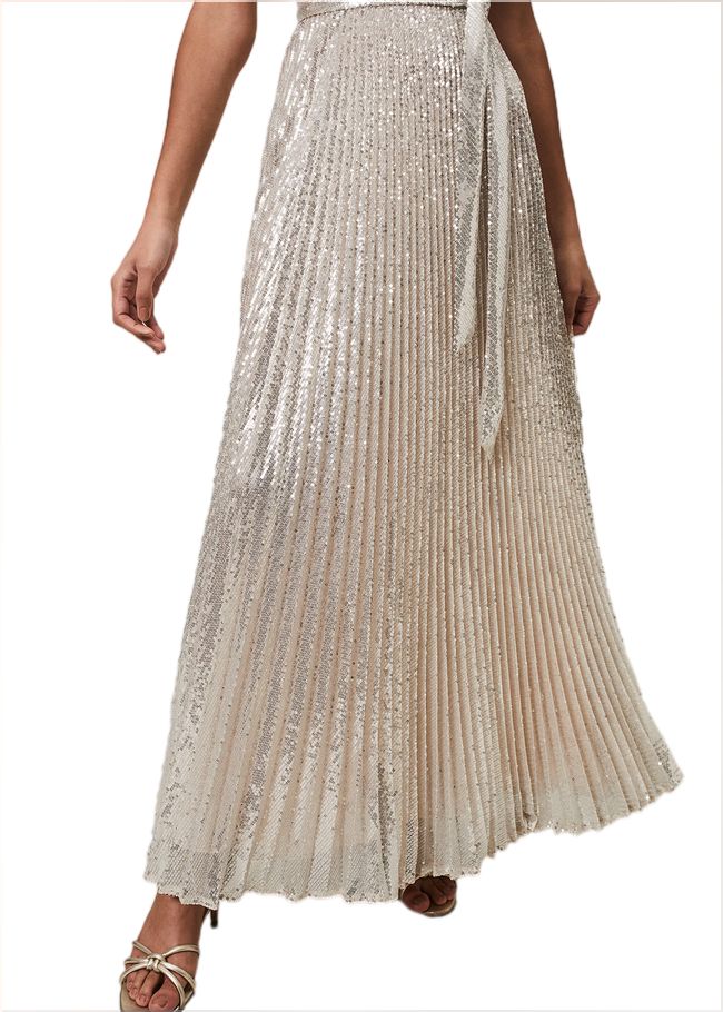  Simara Sequin Maxi soft gold 221462645