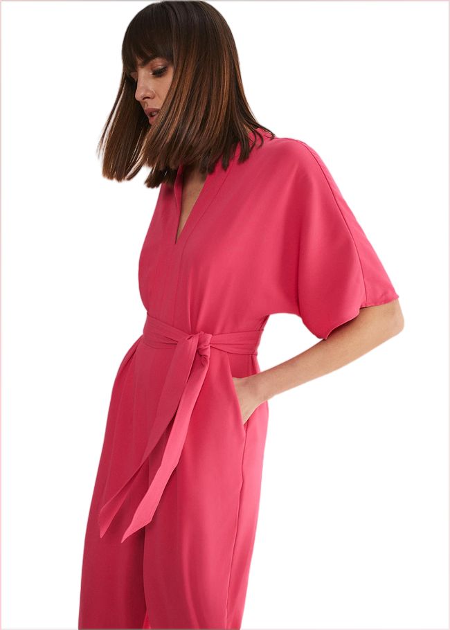  Jiya Batwing Jumpsuit Pink 221463300