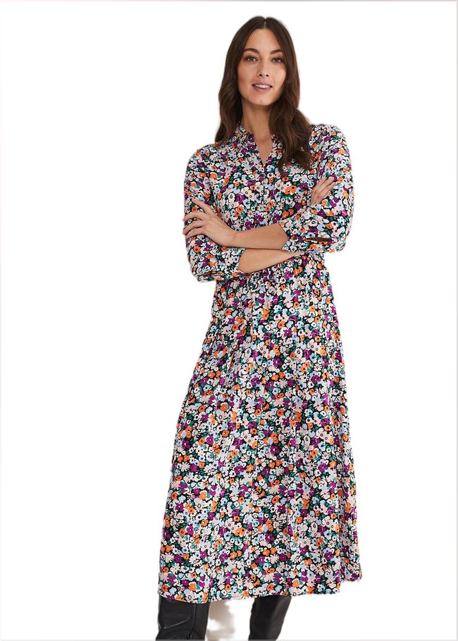  Tana Floral Midaxi Dress Multi-Coloured 221479000