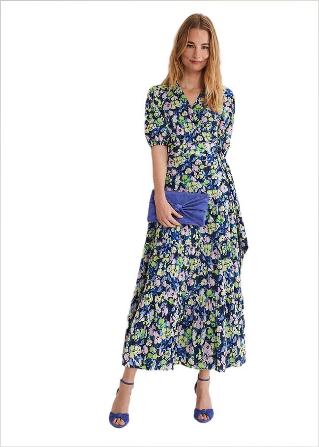  Morven Floral Maxi Dress Navy/Multi 221516493