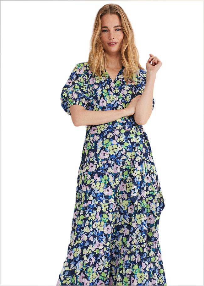  Morven Floral Maxi Dress Navy/Multi 221516493