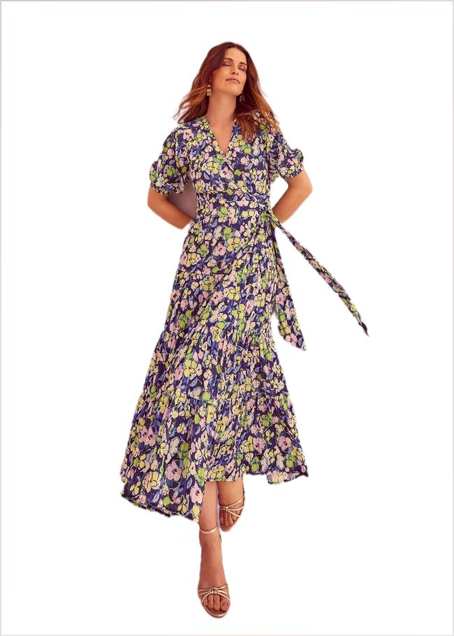  Morven Floral Maxi Dress Navy/Multi 221516493