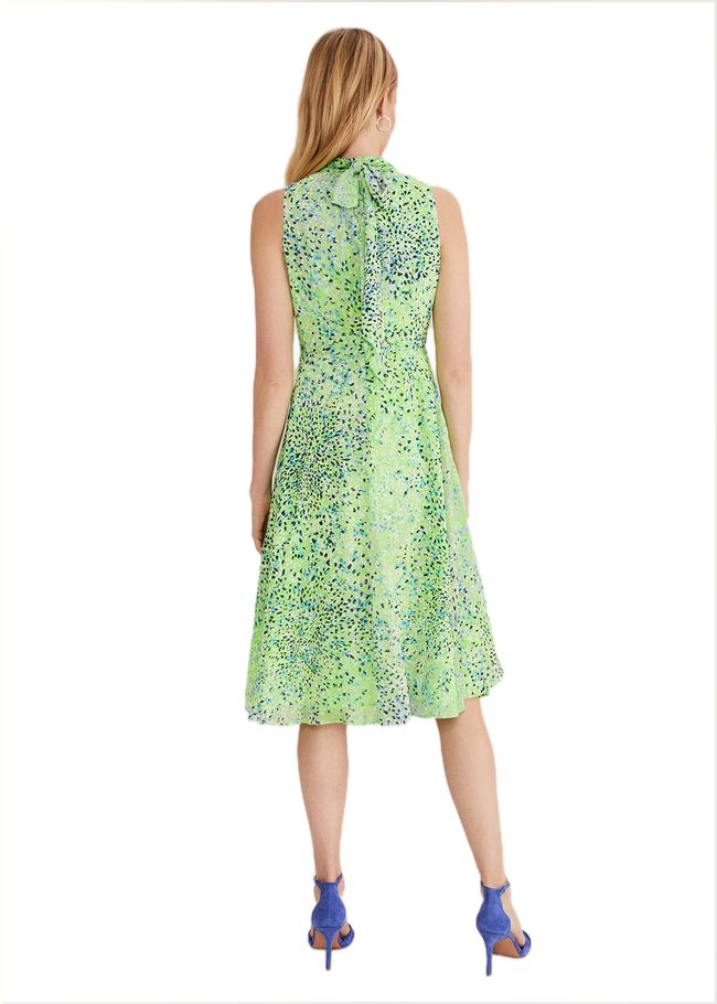  Sophie Ditsy Midi Dress Lime/Multi 221541592