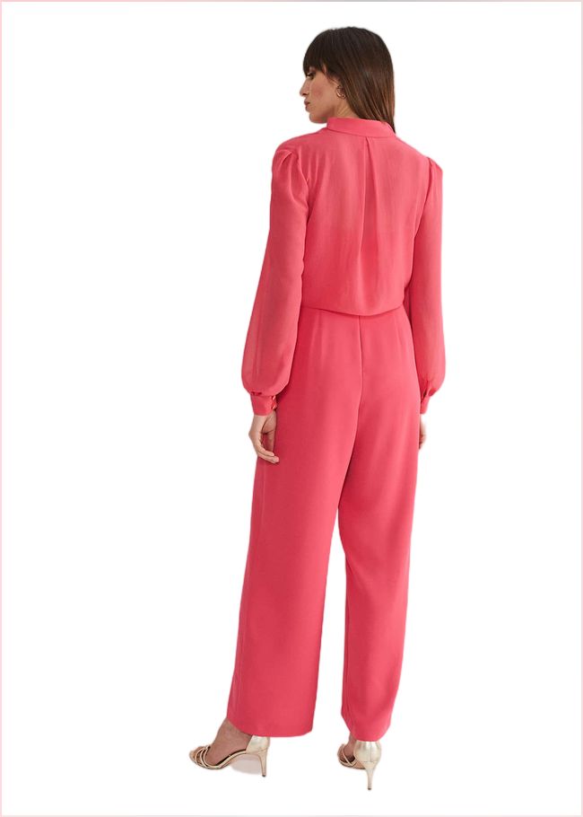  Mindy Wide Leg Jumpsuit Raspberry 221583736