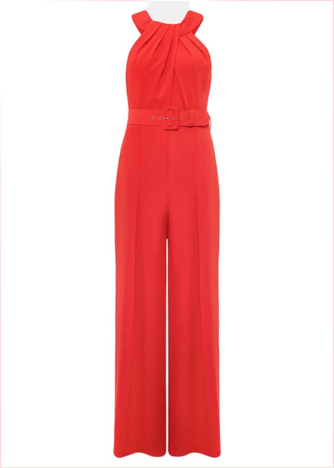  Orla Twist Neck Jumpsuit Fire 221588240