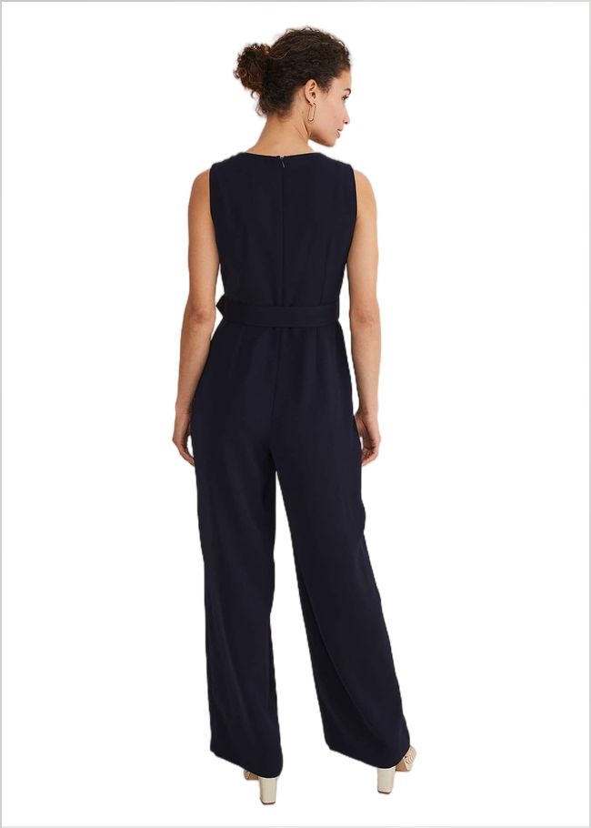  Lissia Navy Wide Leg Jumpsuit Navy 221591351