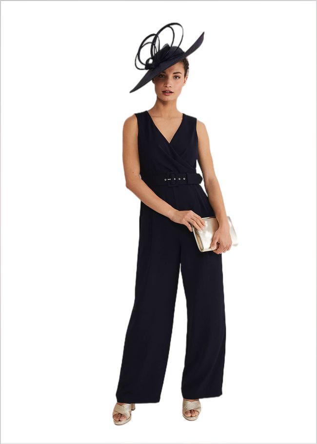  Lissia Navy Wide Leg Jumpsuit Navy 221591351