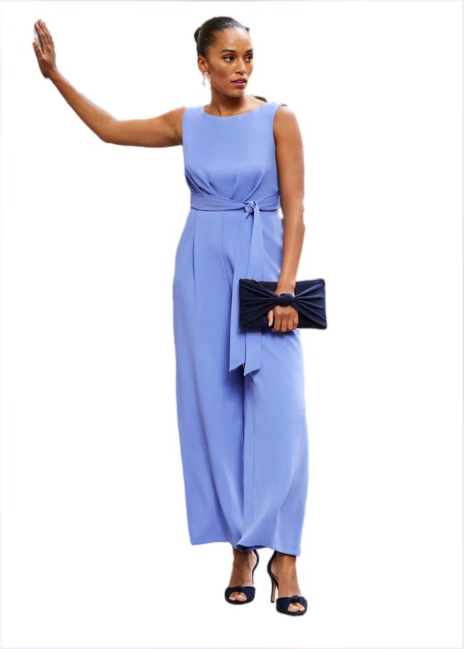  Elaina Blue Wide Leg Jumpsuit Foxglove Blue 221593418