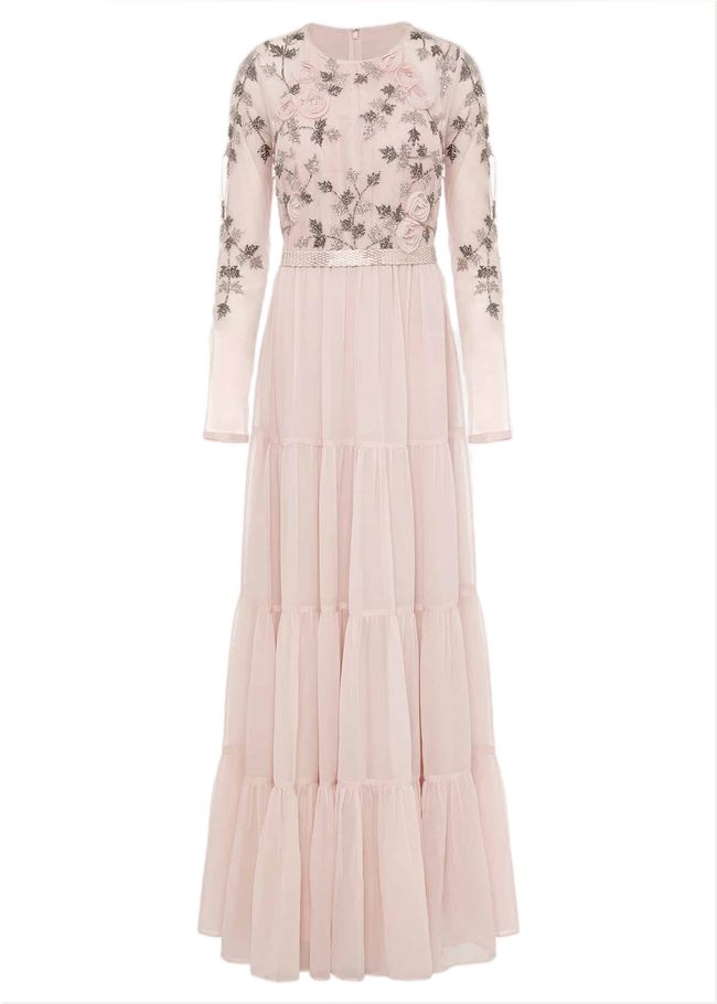  Florence Beaded Maxi Dress Antique Rose 221598840