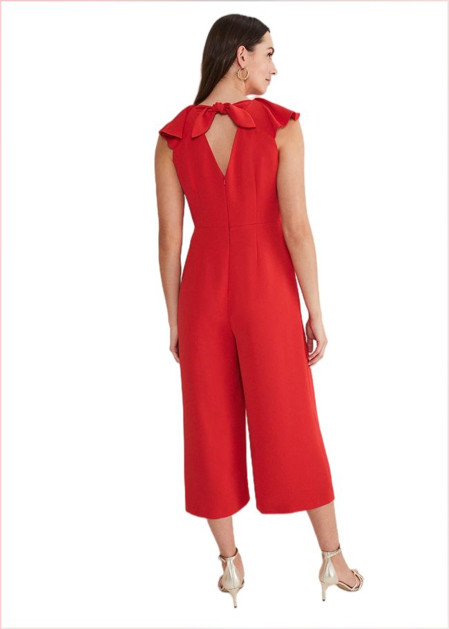  Nicky Ruffle Jumpsuit Fire 221602240