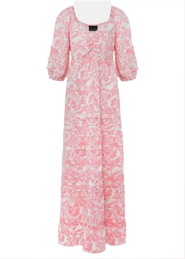  Damyana Midi Dress Pink 221613300