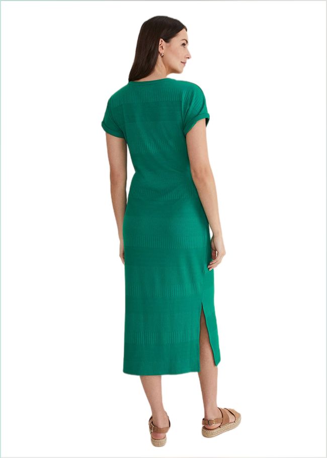  Yazmina Jersey Midi Dress Green 221632693