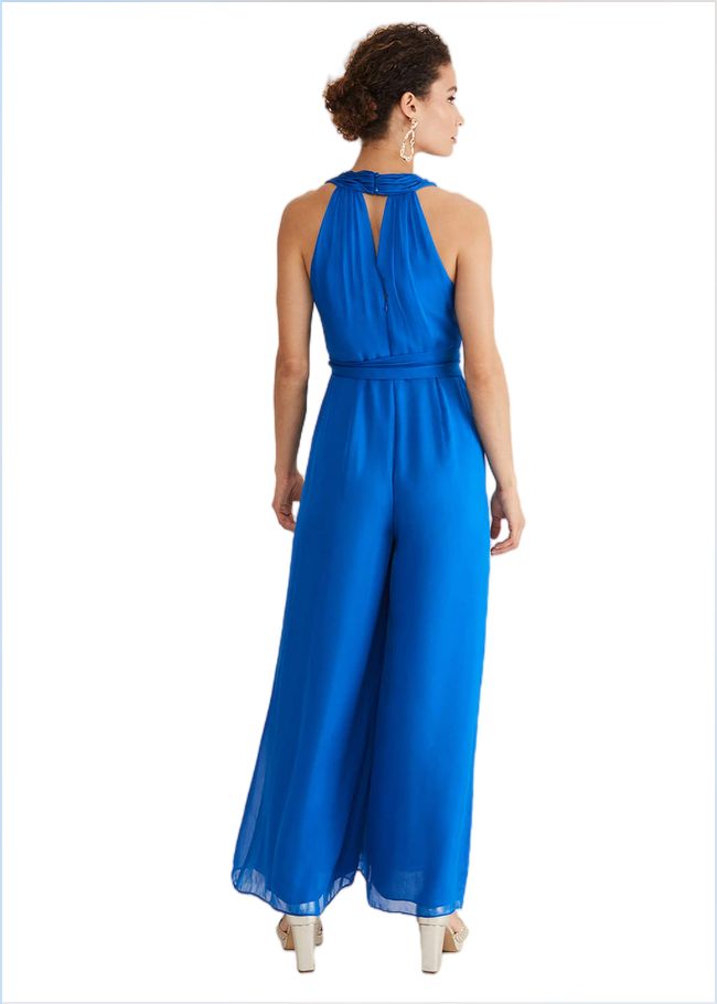  Susanna Silk Jumpsuit Blue 221646408