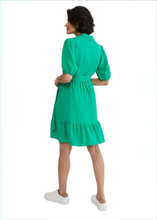  Sue Green Swing Mini Dress Green 221660693