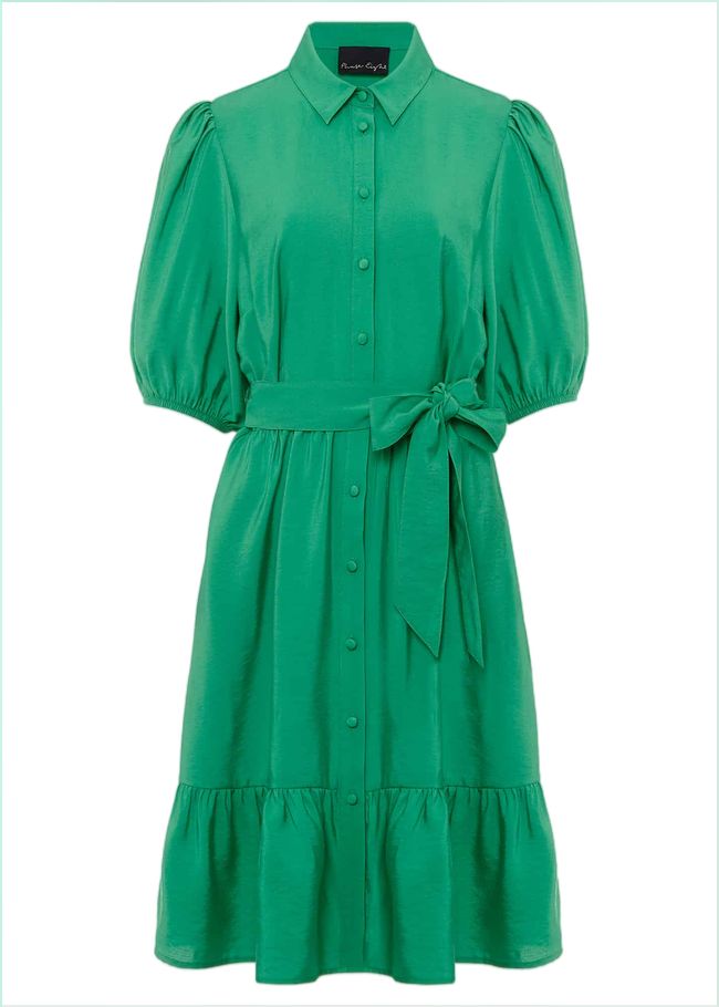  Sue Green Swing Mini Dress Green 221660693