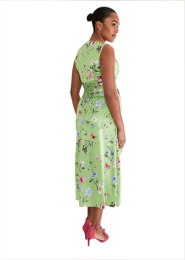  Corrin Floral Midi Dress Lime/Multi 221694592