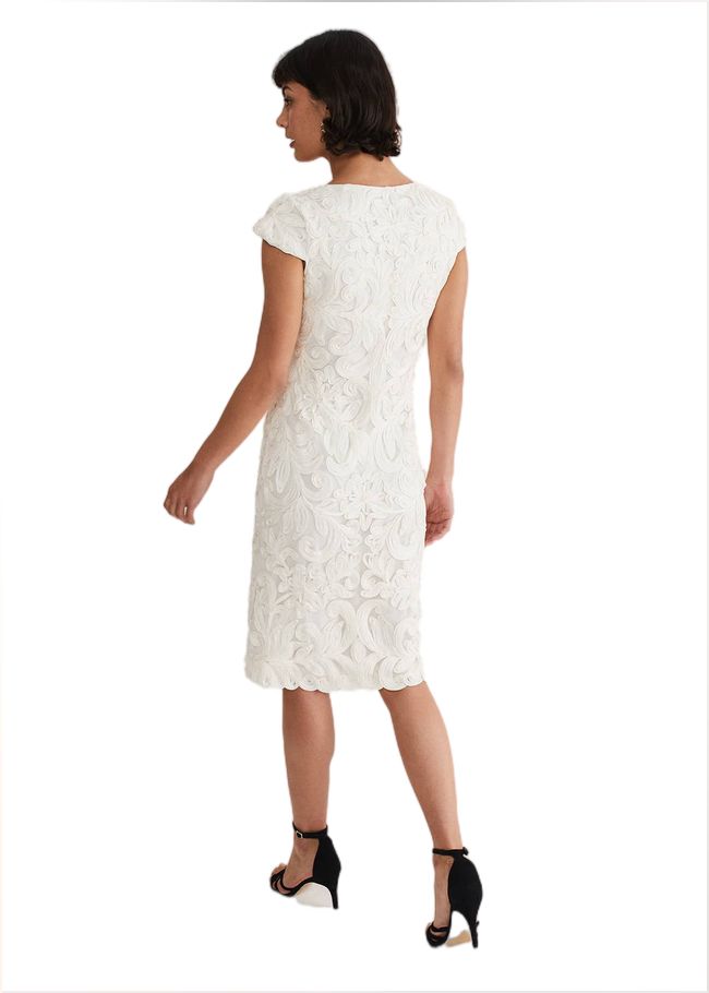  Layton Tapework Mini Dress Buttermilk 221718951